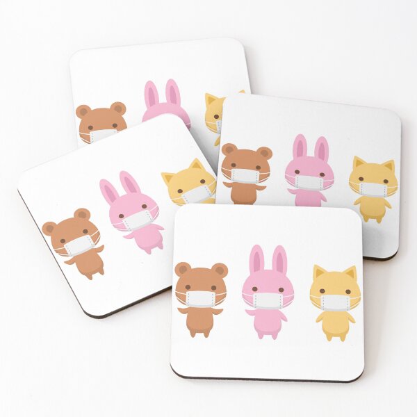 Item preview, Wear a mask - Cute animal version designed and sold by RyderDesign.