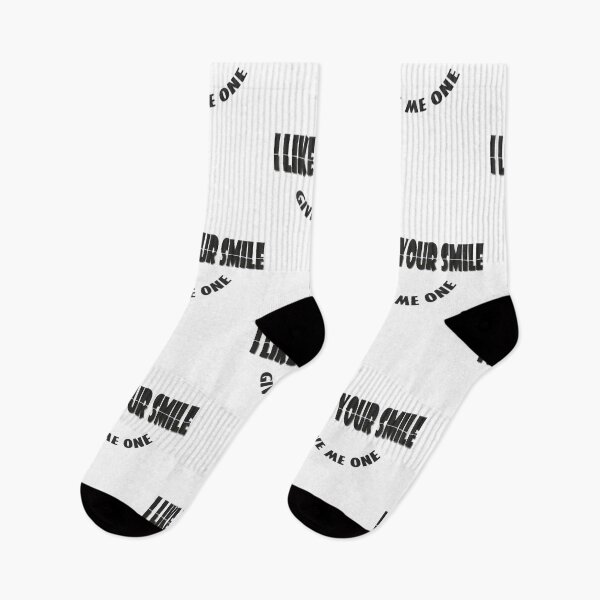 Item preview, I Like Your Smile, Give Me One. ( Black ) designed and sold by Ismail Rizk.