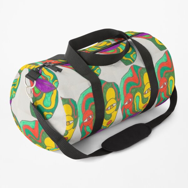Truly trippy creature Duffle Bag