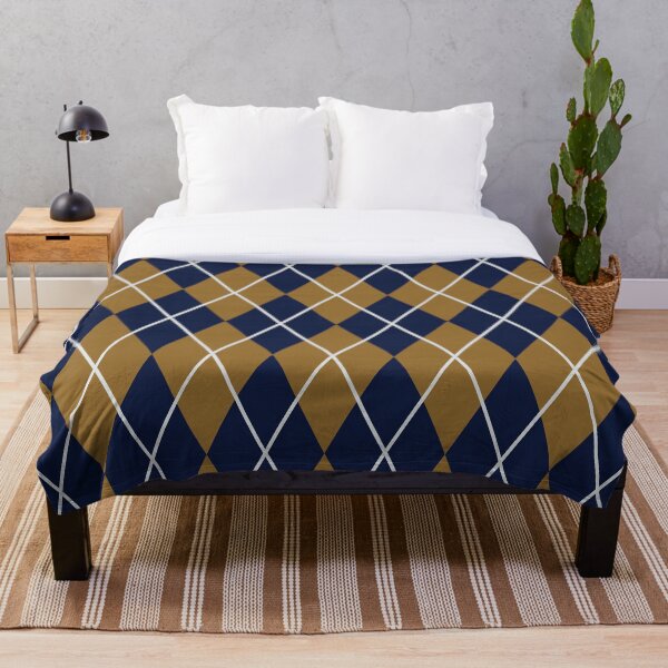 House Argyle - Raven Throw Blanket