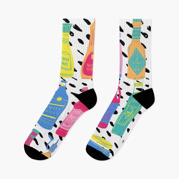 Item preview, Pop Art Condiments - Warhol Style Pattern designed and sold by gimmesometees.