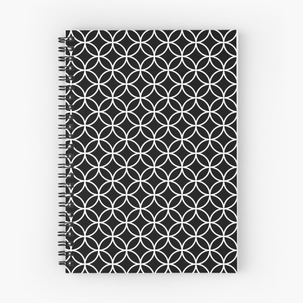 Item preview, Black and White Overlapping Circles designed and sold by ColorObsession.