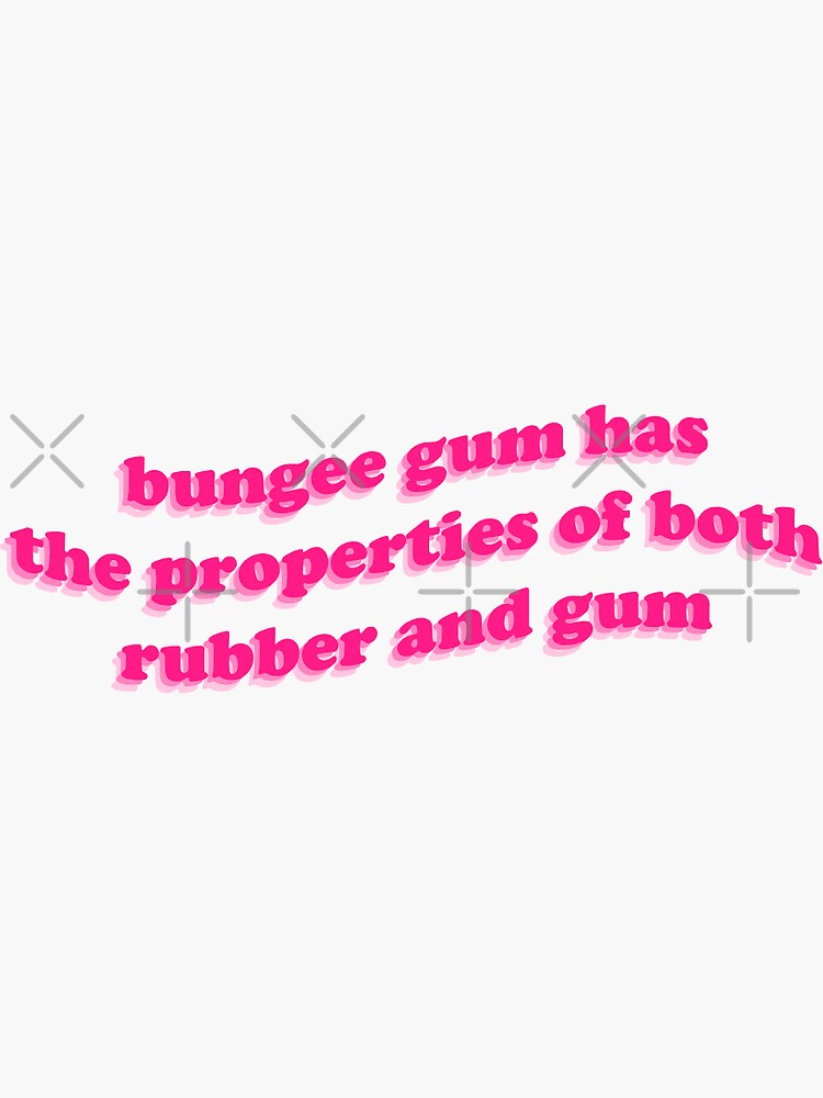 Hisoka On Twitter Bungee Gum Has The Properties Of Both Rubber And Gum