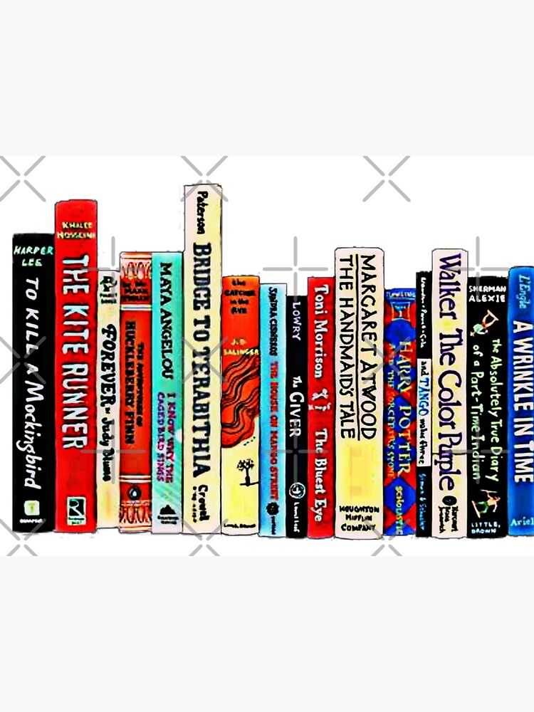 "Banned Books" Poster for Sale by funhousejen Redbubble