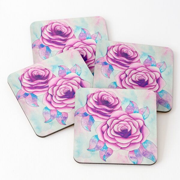 Item preview, Abstract Rose Watercolor Painting  designed and sold by Chloe Thoms.