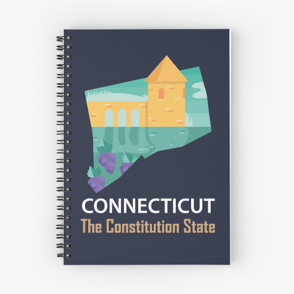 Item preview, Connecticut - The Constitution State - Bumper Sticker designed and sold by d1mology.