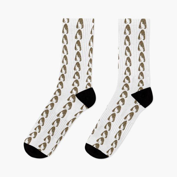 Item preview, Letter A Black and Gold Leopard Print Cat Monogram designed and sold by JaneApril.