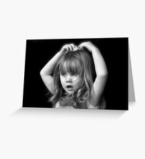 My Little Grandaughter Skye, please view large Greeting Card