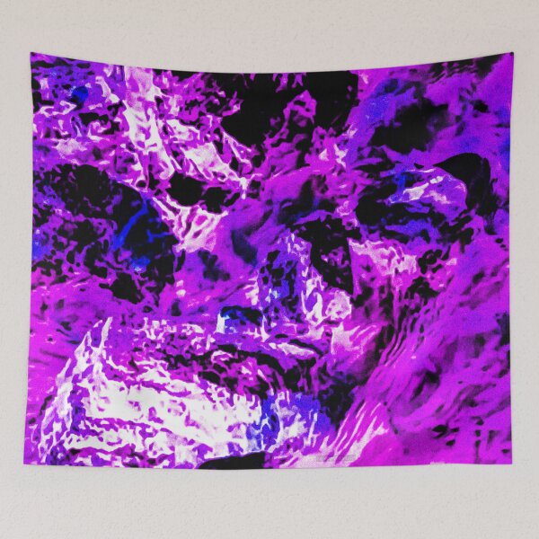 Item preview, Blue Purple Rock designed and sold by wildjellybeans.