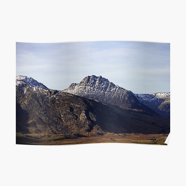 Tryfan a mountain in North Wales Poster