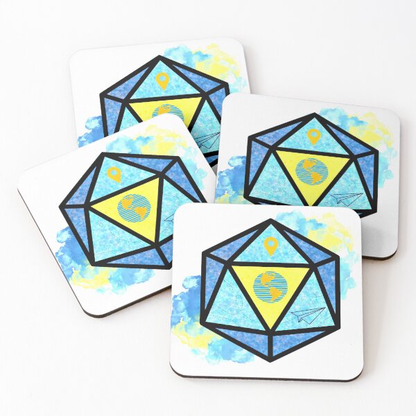 Item preview, Come From Away D20 designed and sold by littlelight97.