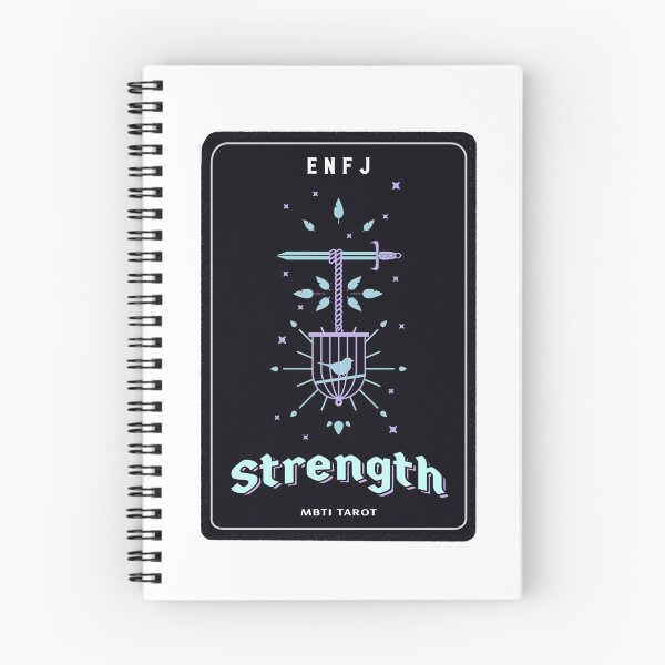 Item preview, MBTI Tarot Card: ENFJ - Strength designed and sold by JustMyTypeMBTI.