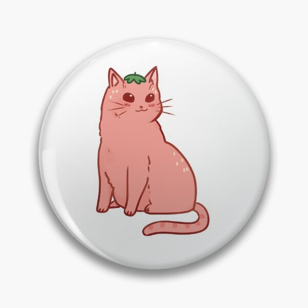 Item preview, strawberry cat designed and sold by Lauren G.