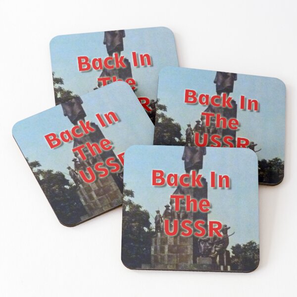 Item preview, USSR, Back In The USSR, Russia, Lenin, Stalin, statue, Soviet, Kremlin, Spy designed and sold by Vintaged.
