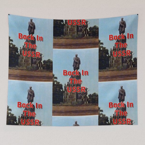 Item preview, USSR, Back In The USSR, Russia, Lenin, Stalin, statue, Soviet, Kremlin, Spy designed and sold by Vintaged.