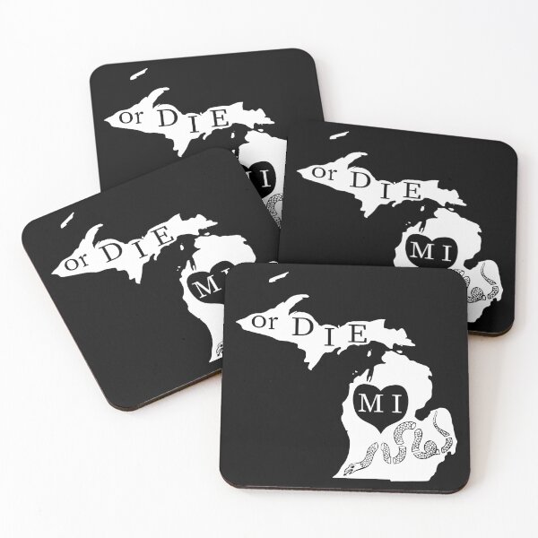 Item preview, Love MI or DIE aka Love Michigan or Die - Monocolor Version designed and sold by pelagio.