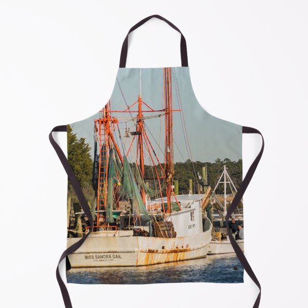 Item preview, Shrimping boat in the intercoastal waterways designed and sold by KensLensDesigns.
