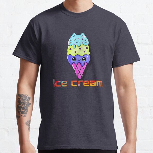 Girls Ice Cream T Shirts Redbubble - ice cream emoji t shirt roblox