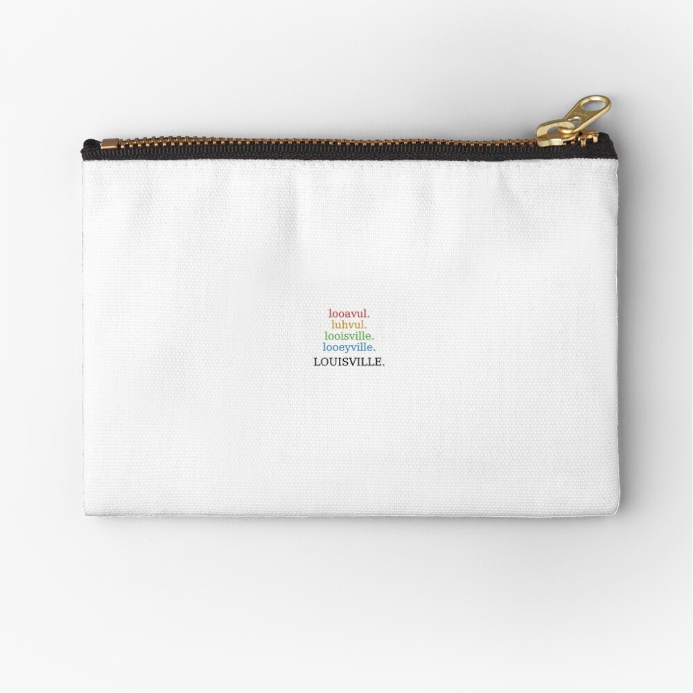 Small canvas pouch - Louisville