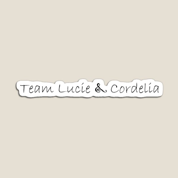 Item preview, Team Lucie & Cordelia designed and sold by ordinarysummer.