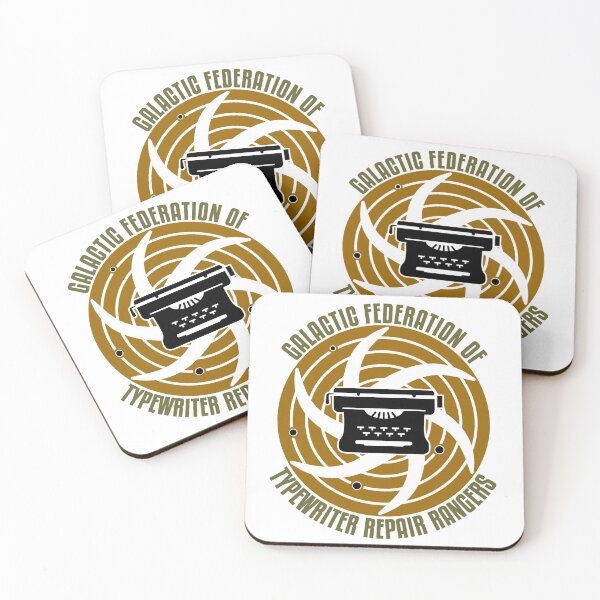 Item preview, Galactic Federation of Typewriter Repair Rangers designed and sold by TWDB.