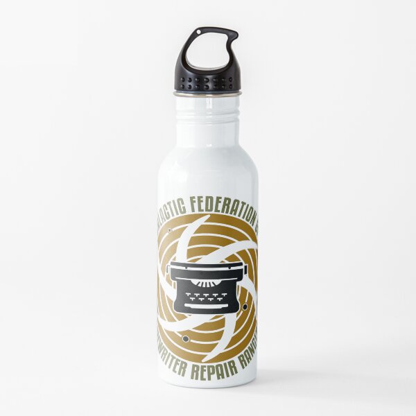 Galactic Federation of Typewriter Repair Rangers Water Bottle
