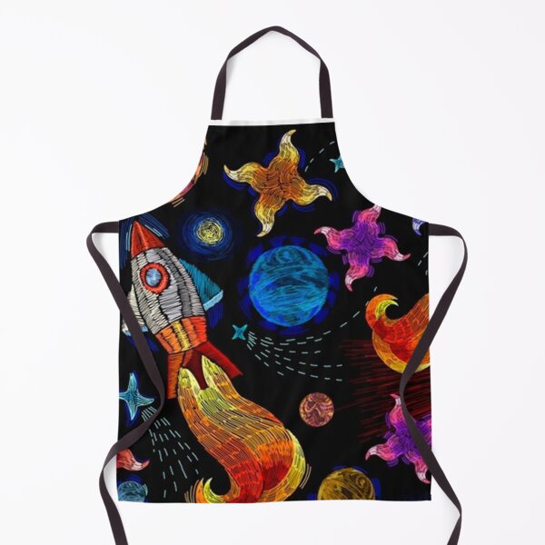 space / spaceships Apron