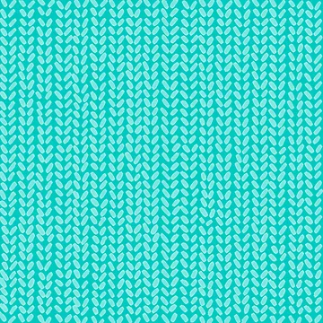 Artwork thumbnail, Turquoise Knit Pattern by ColorObsession