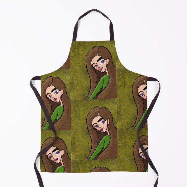Item preview, Long haired lady designed and sold by Mennen’s Art.