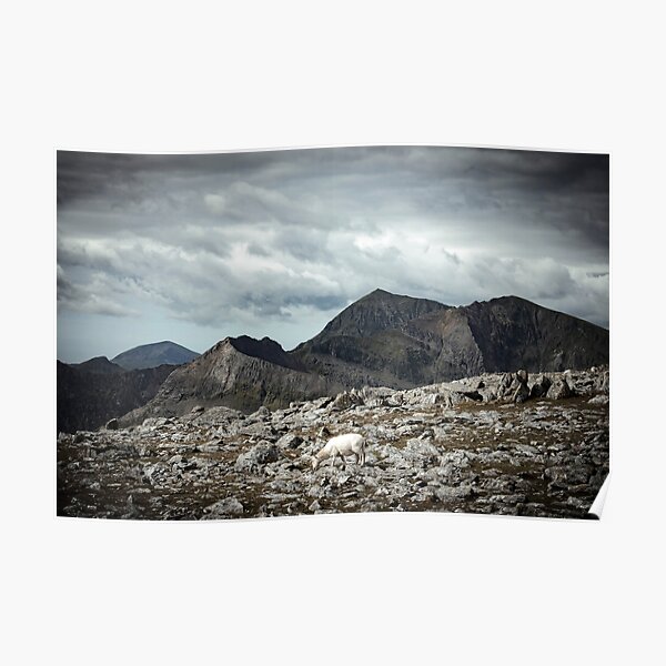 Crib Goch and Snowdon Poster