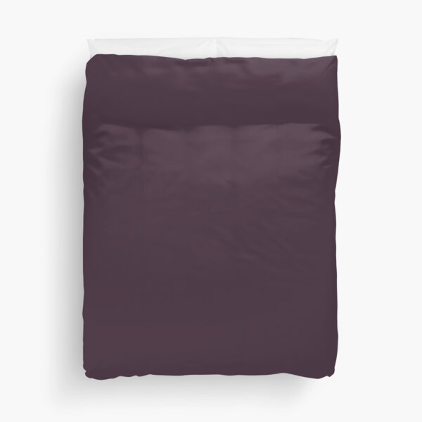 eggplant colored duvet cover