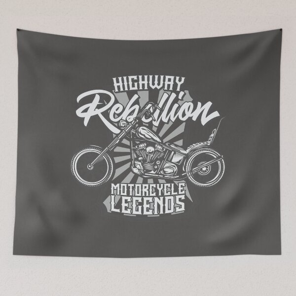 Item preview, Highway rebellion motorcycle legends designed and sold by Delicarte.
