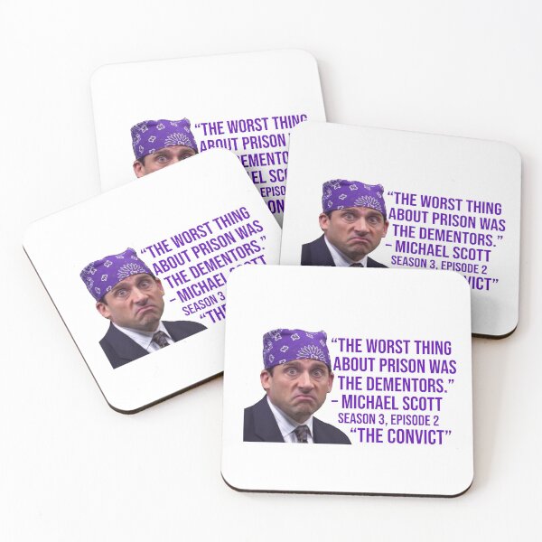 Aperçu de l'œuvre Prison Mike Quote créée et vendue par Erin Shammo.