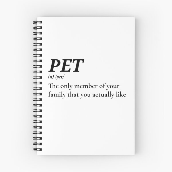 Item preview, Funny Pet definition - Funny gift for pet lovers Diccionary design designed and sold by TamGustam.
