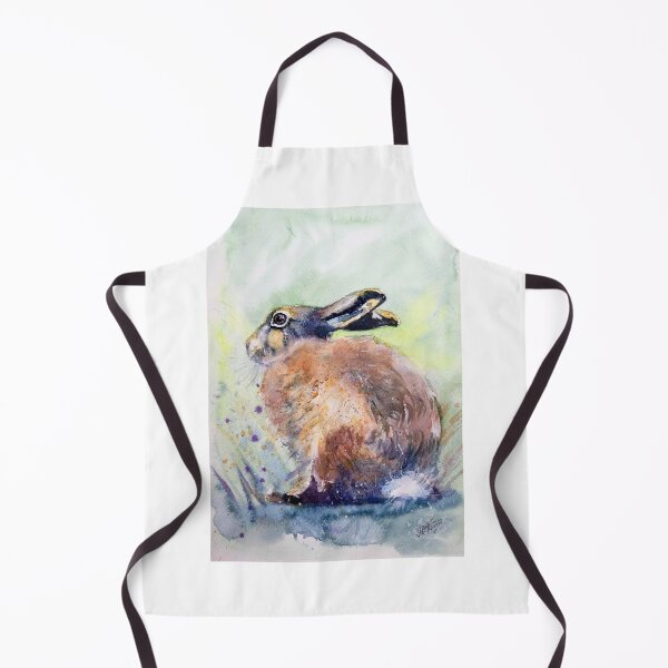 Item preview, Watercolour painting of a Brown Hare designed and sold by Double Dutch Designs.