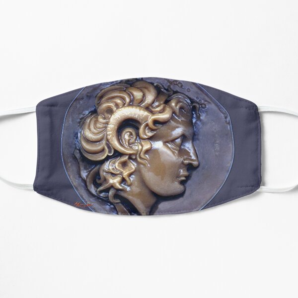 Alexander The Great: Greek Drachma Flat Mask
