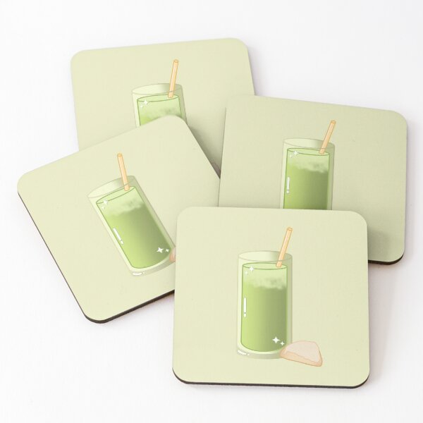 Item preview, Iced Matcha Green Tea Latte with Vanilla Bean Scone designed and sold by creativelion.