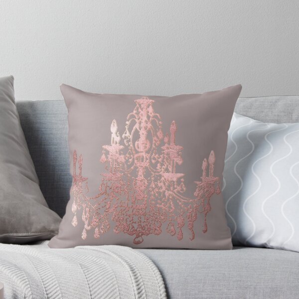 Item preview, Faux Rose Gold Chandelier designed and sold by PixDezines.