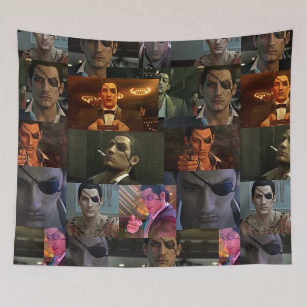 Item preview, Goro Majima montage designed and sold by thehollowpoint.