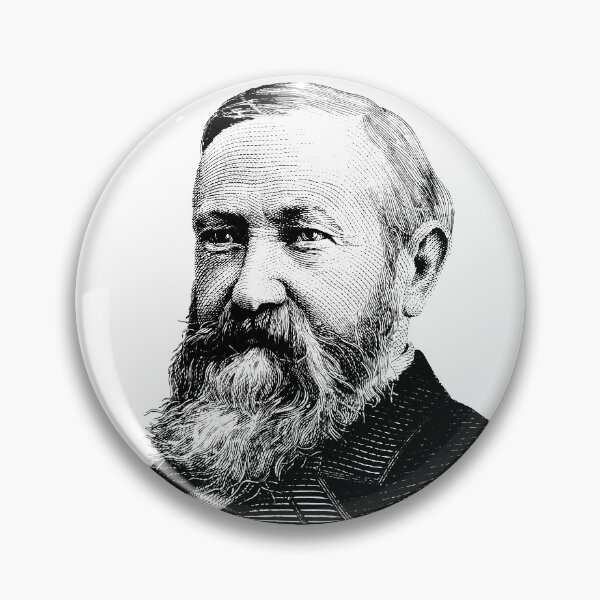Item preview, President Benjamin Harrison Graphic designed and sold by warishellstore.