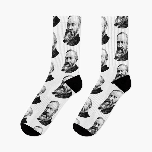 Item preview, President Benjamin Harrison Graphic designed and sold by warishellstore.
