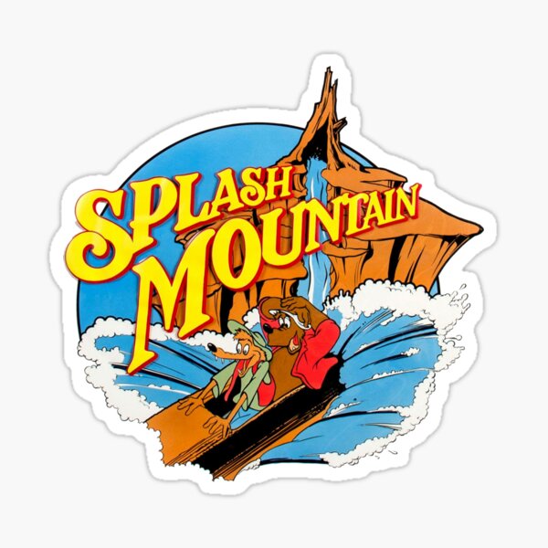 Splash Mountain vintage Sticker