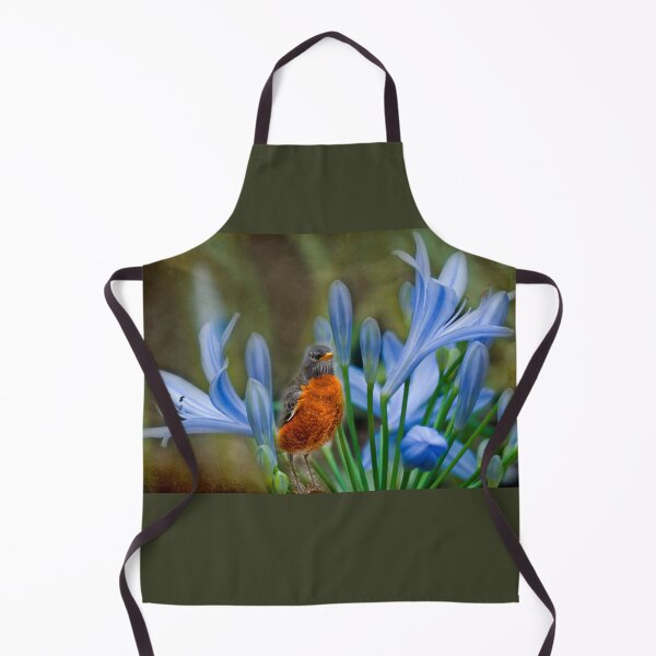 Item preview, Robin in flowers designed and sold by LudaNayvelt.