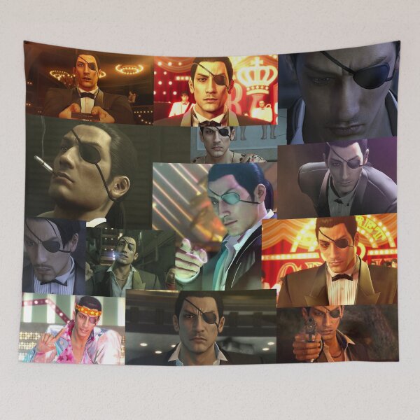 Item preview, Goro Majima montage 2 designed and sold by thehollowpoint.