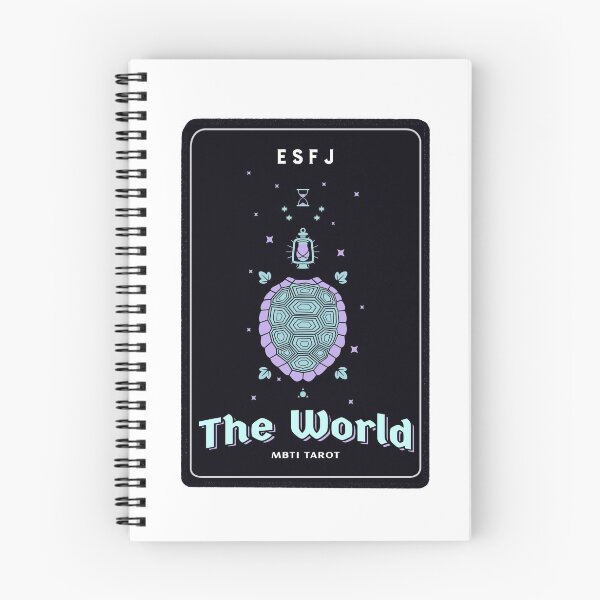 Item preview, MBTI Tarot Card: ESFJ - The World designed and sold by JustMyTypeMBTI.