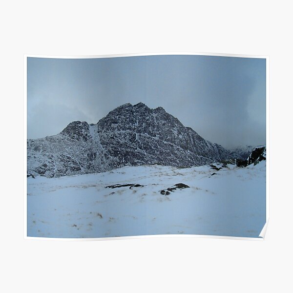 tryfan in winter Poster