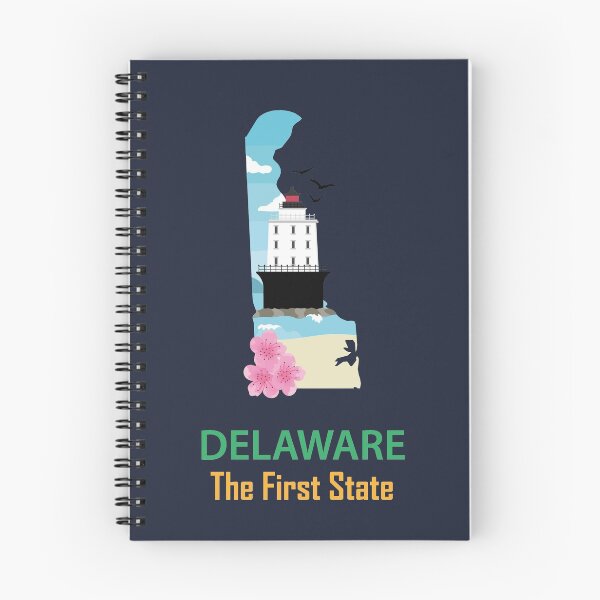 Item preview, Delaware - The First State - Bumper Sticker designed and sold by d1mology.
