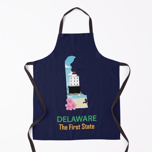 Item preview, Delaware - The First State - Bumper Sticker designed and sold by d1mology.