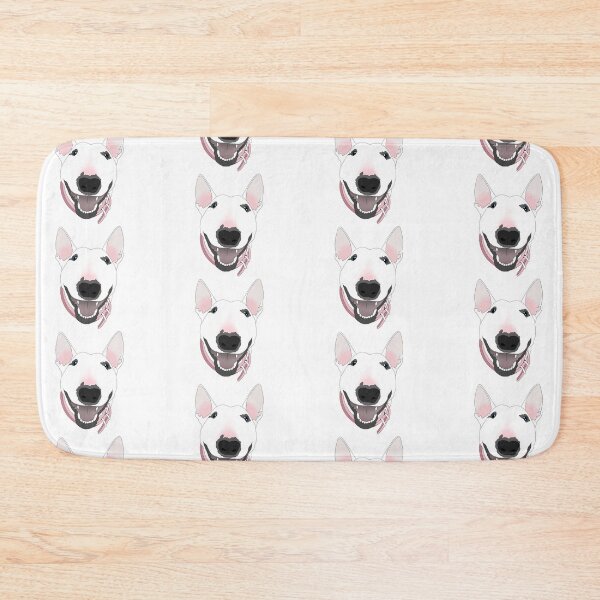 Item preview, White Bull Terrier  designed and sold by Kokako.
