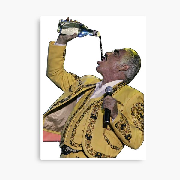 Vicente Fernandez - Tequila Canvas Print